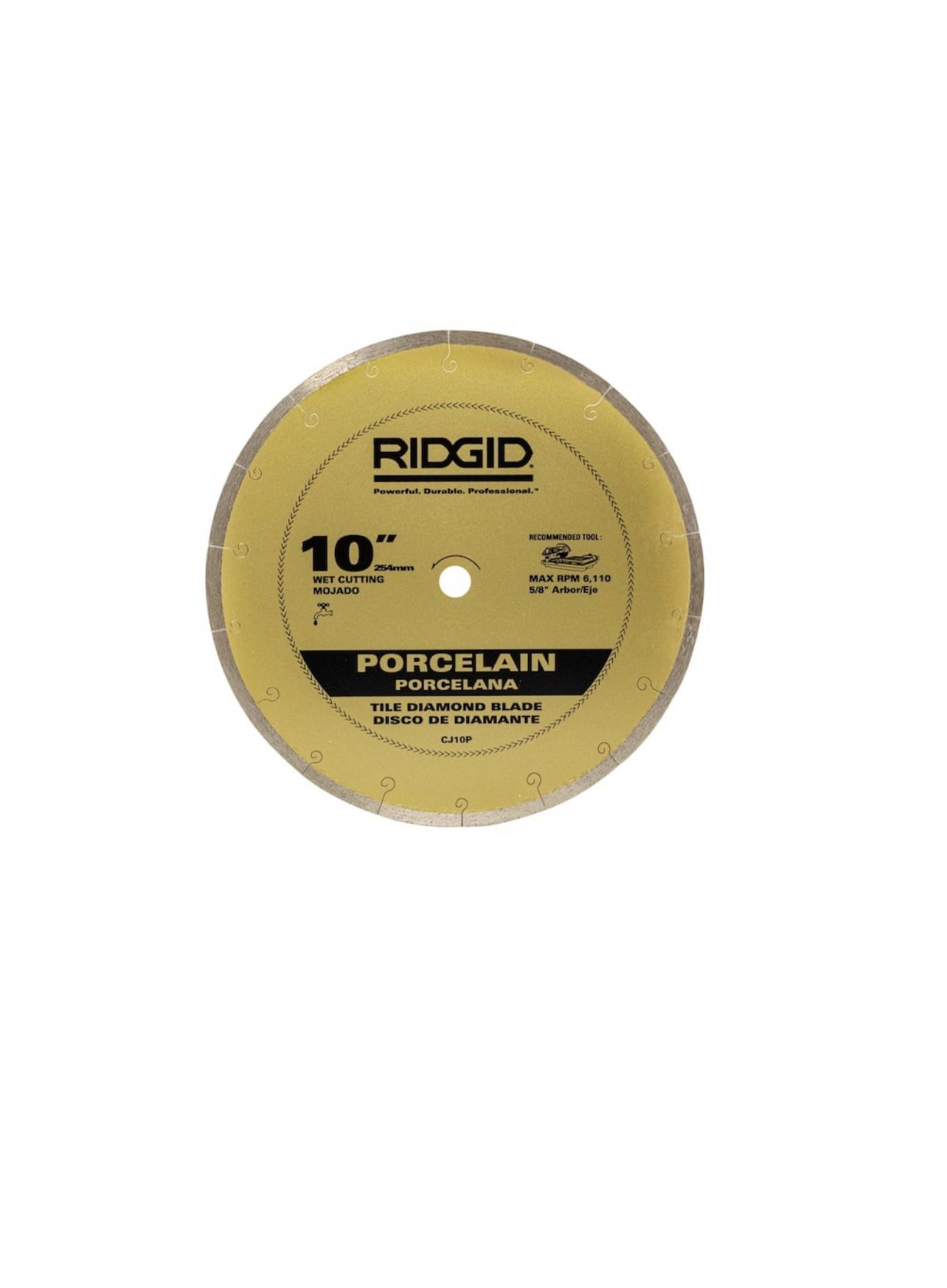 Ridgid 10” Diamond Disc