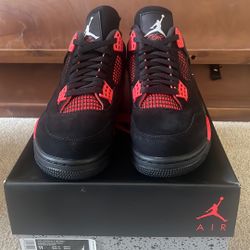 Jordan 4 Red Thunder Size 11