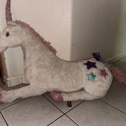 Melissa and Doug Stuffed Unicorn 