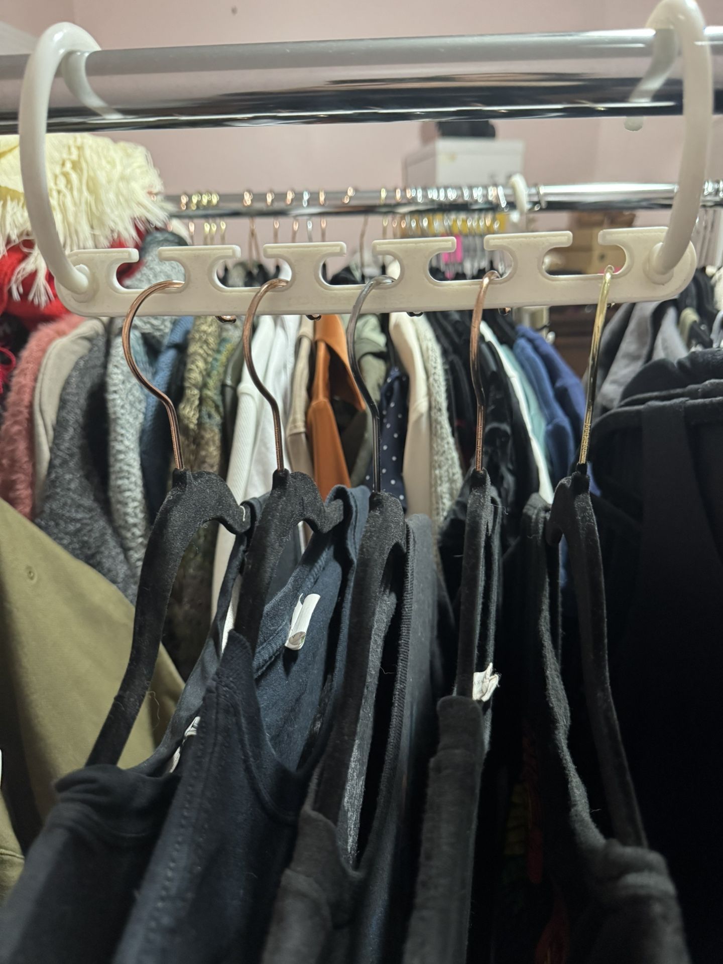 Closet Shirt Organizer Space Saver Hangers