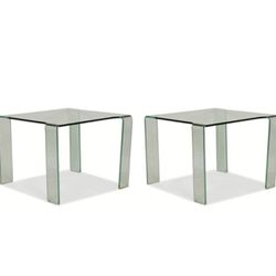 Italian Glass Tables 