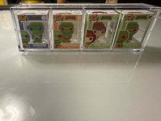 Funko Bitty Pop TMNT Set of 4 mini
