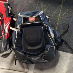 Navy Blue Rawlings Bat Bag