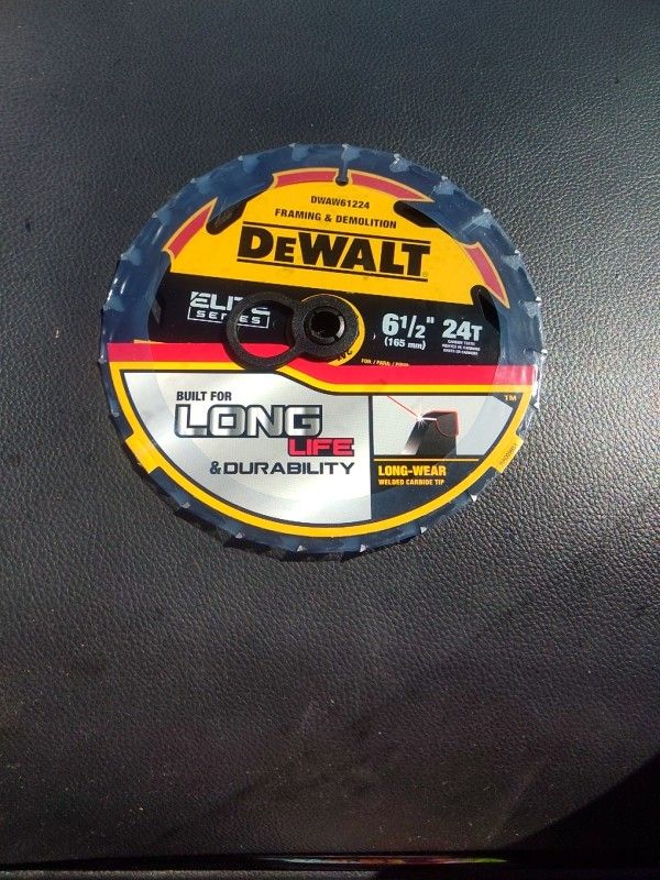 DeWalt 6 1/2 Inch Saw Blades