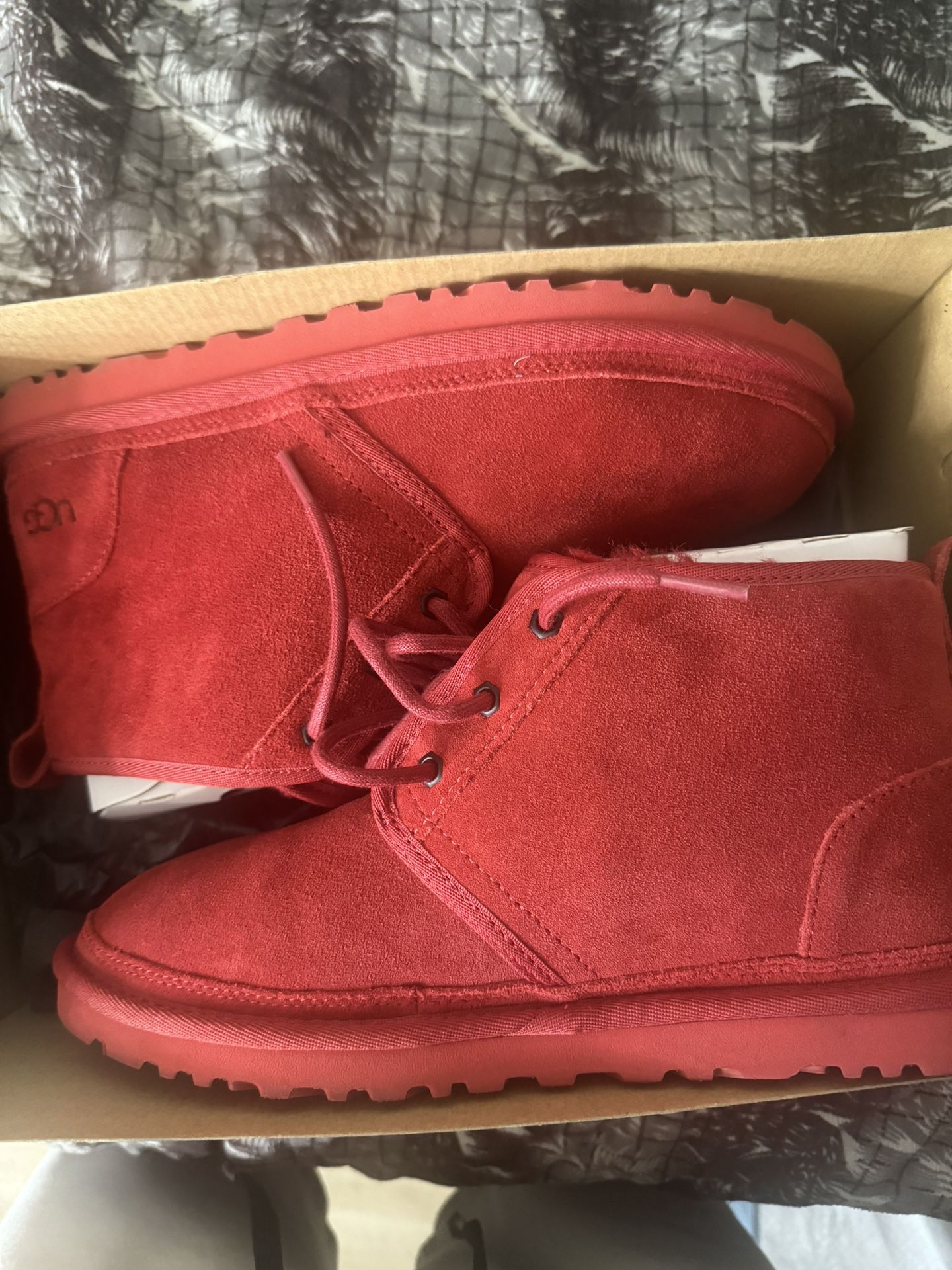 red uggs size 9M 