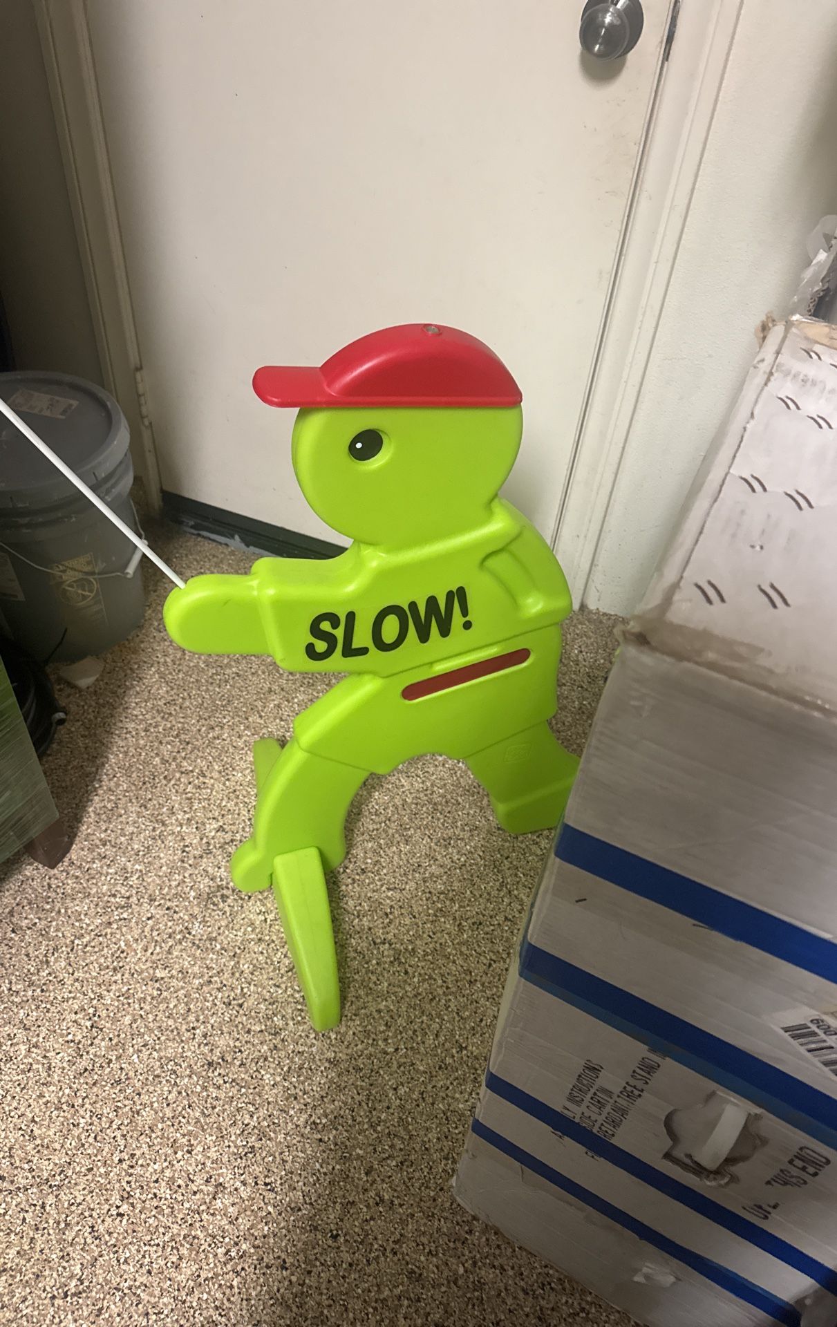 Slow Neighborhood Sign