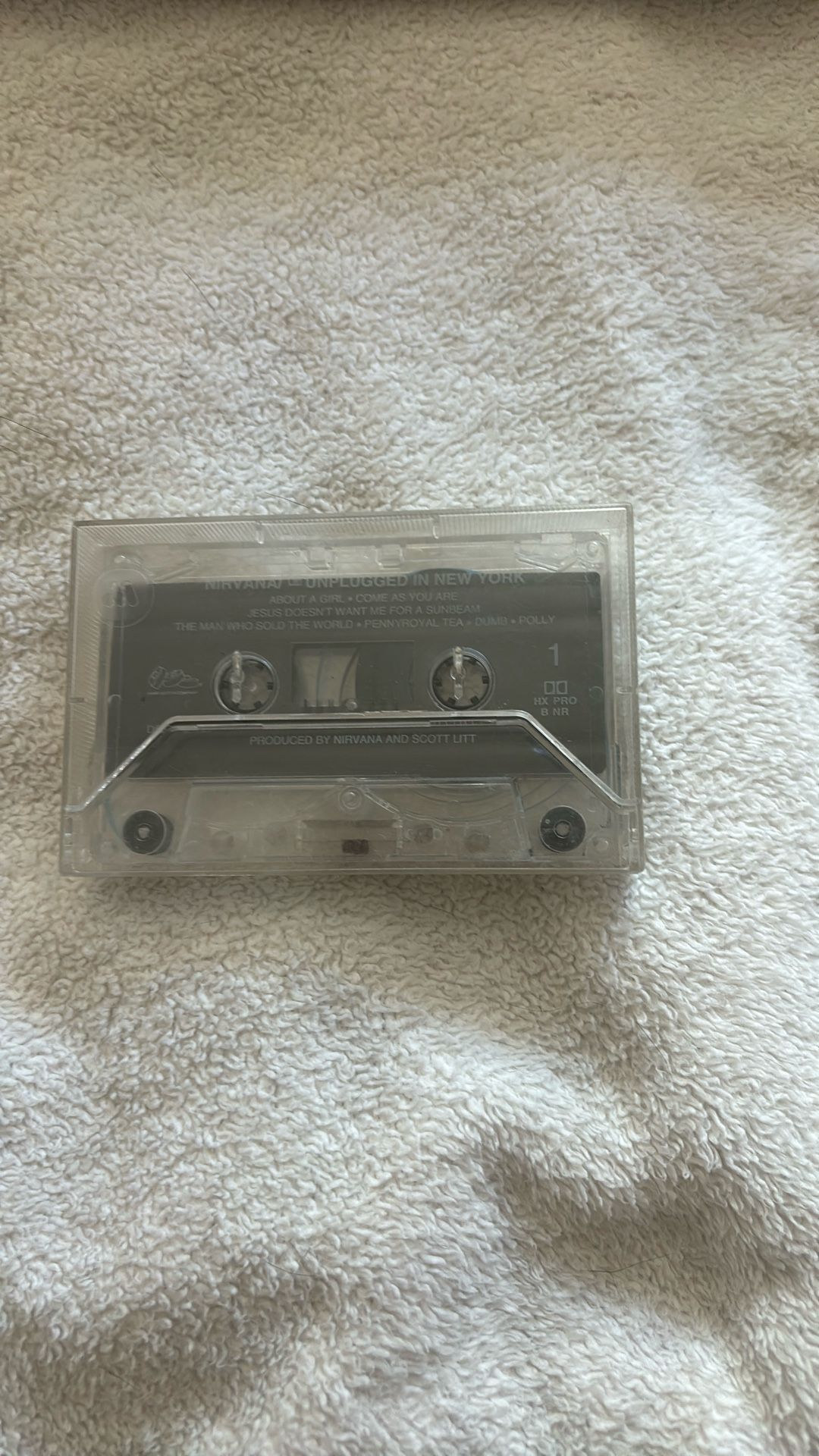 Nirvana Cassette Tape