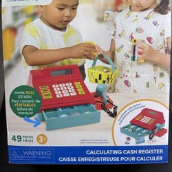 Calculating Toy Cash Register 