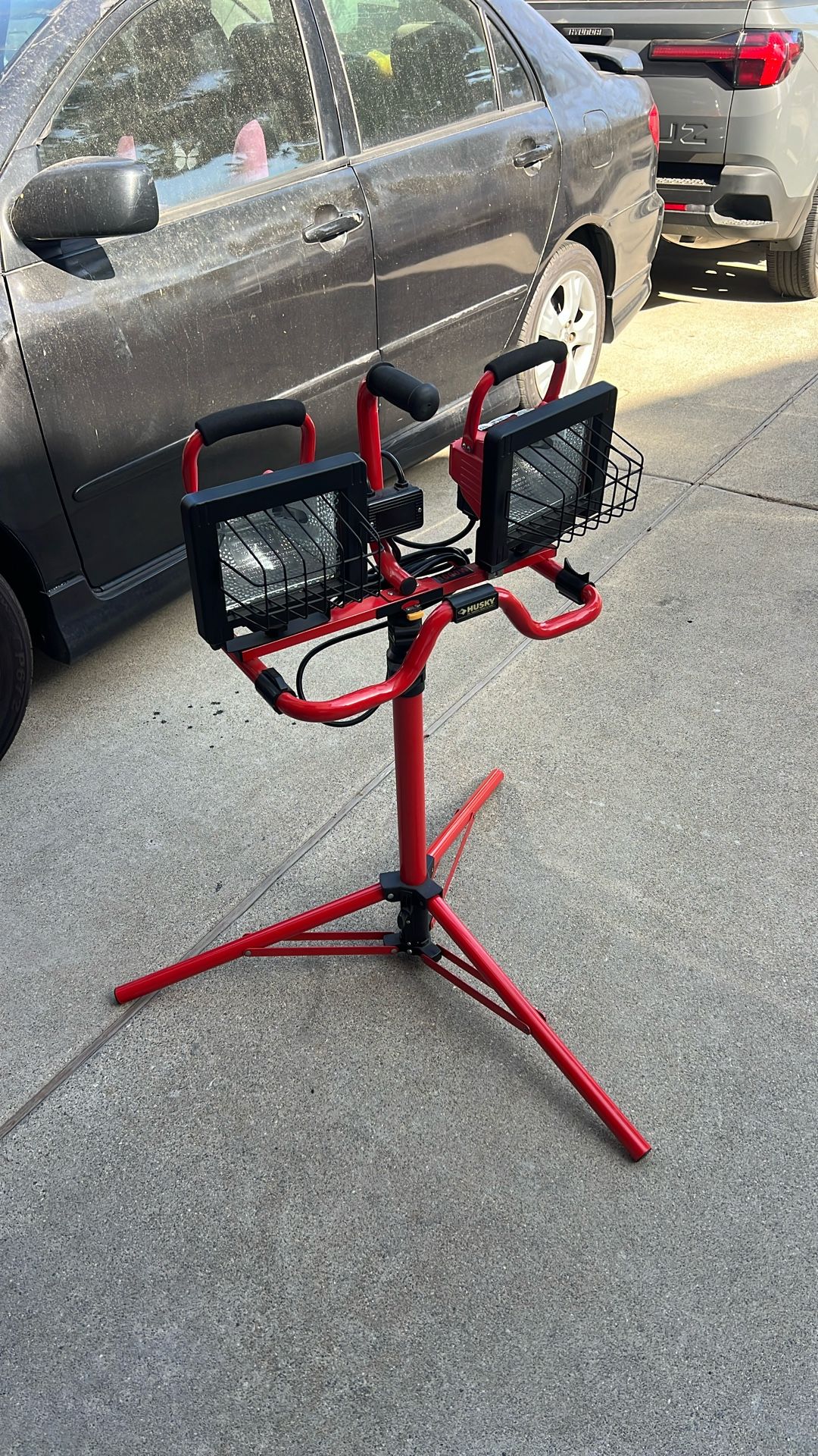 Work Lamp With Pedestal 