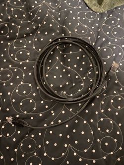 Black Ethernet Network Cable