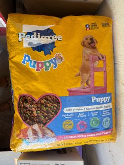 Pedigree Puppy Growth & Protection Chicken & Vegetable Flavor Dry Dog Food, 30lbs