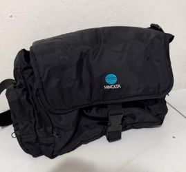 Minolta DSLR/SLR Soft Case Bag Black/Blue