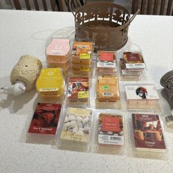 Scents Plug-In Warmers With Tons Of Ax In Basket