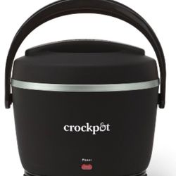 Brand new, never opened Crock-Pot Lunch Crock in Licorice Black.