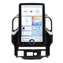 Car Stereo Radio GMC Sierra Chevy Silverado 2019-2023, Wireless CarPlay Android Auto, Bluetooth, GPS, 15.6 Inch Touch Screen Head Units, Navigation