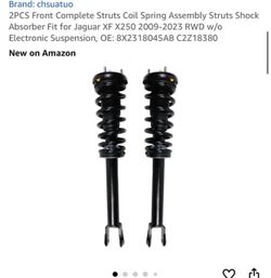 Front Strut Coil Spring Assembly Pair – Jaguar XF