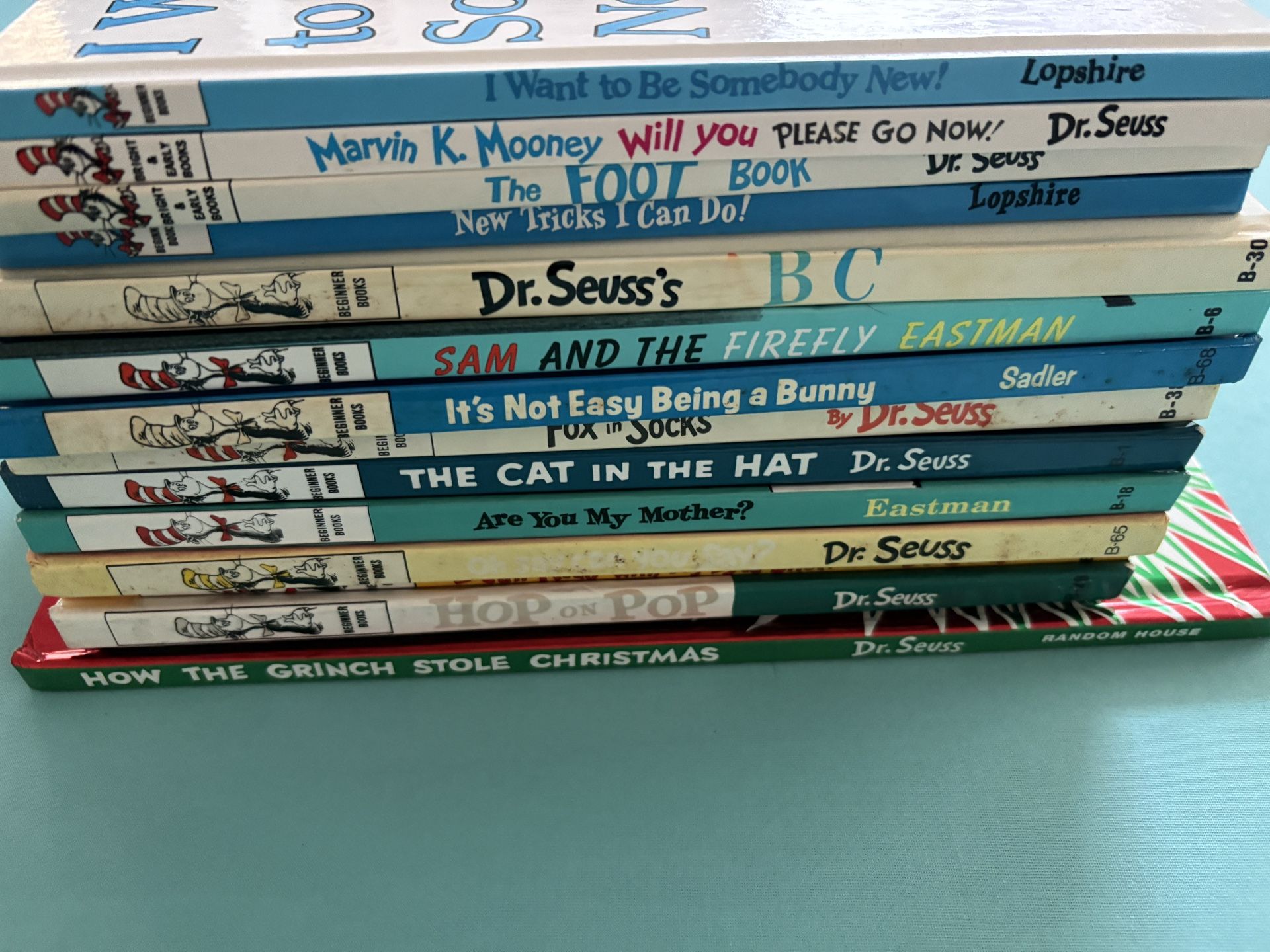 Dr Seuss Easy Reader Lot Of 13 Hardcovers