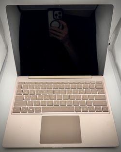 Rose Gold Microsoft Laptop 13.5" (Model 1943) - Surface Laptop Go - With Charger