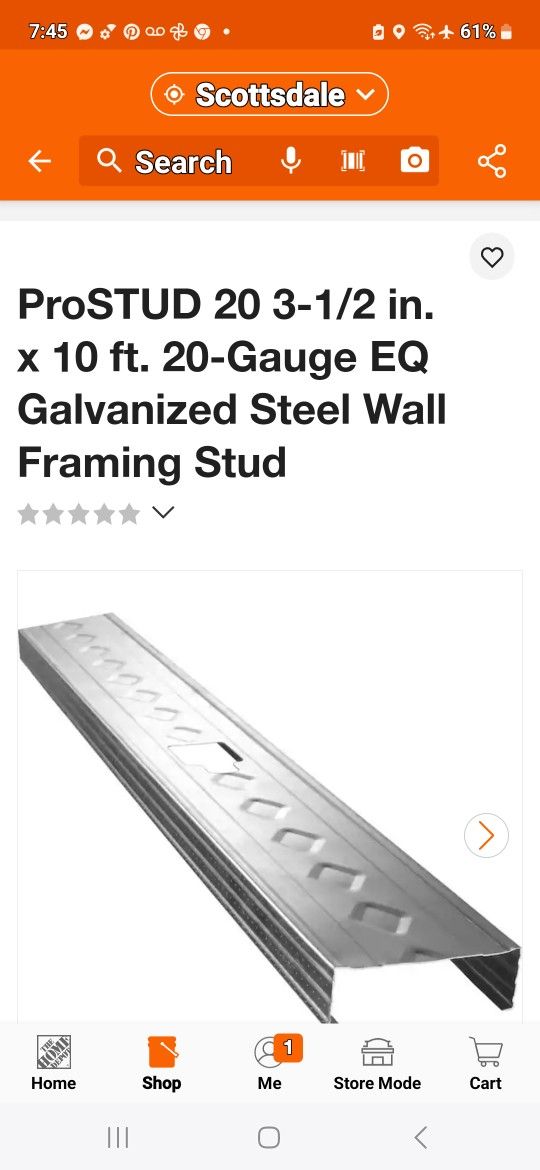 Metal Studs Assorted Sizes for Sale in Scottsdale, AZ OfferUp