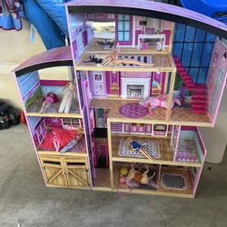 KidKraft Wooden Dollhouse Shimmer Mansion