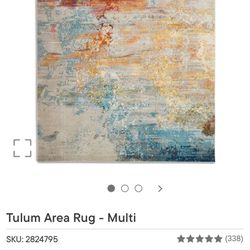 ✨ Brand New 8x11 Tulum Area Rug – Still in Packaging ✨