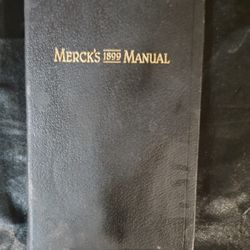 Merck's-1899- Manual 
