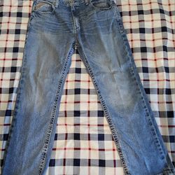 Men's Ariat Jeans 40/32 M5 Straight 