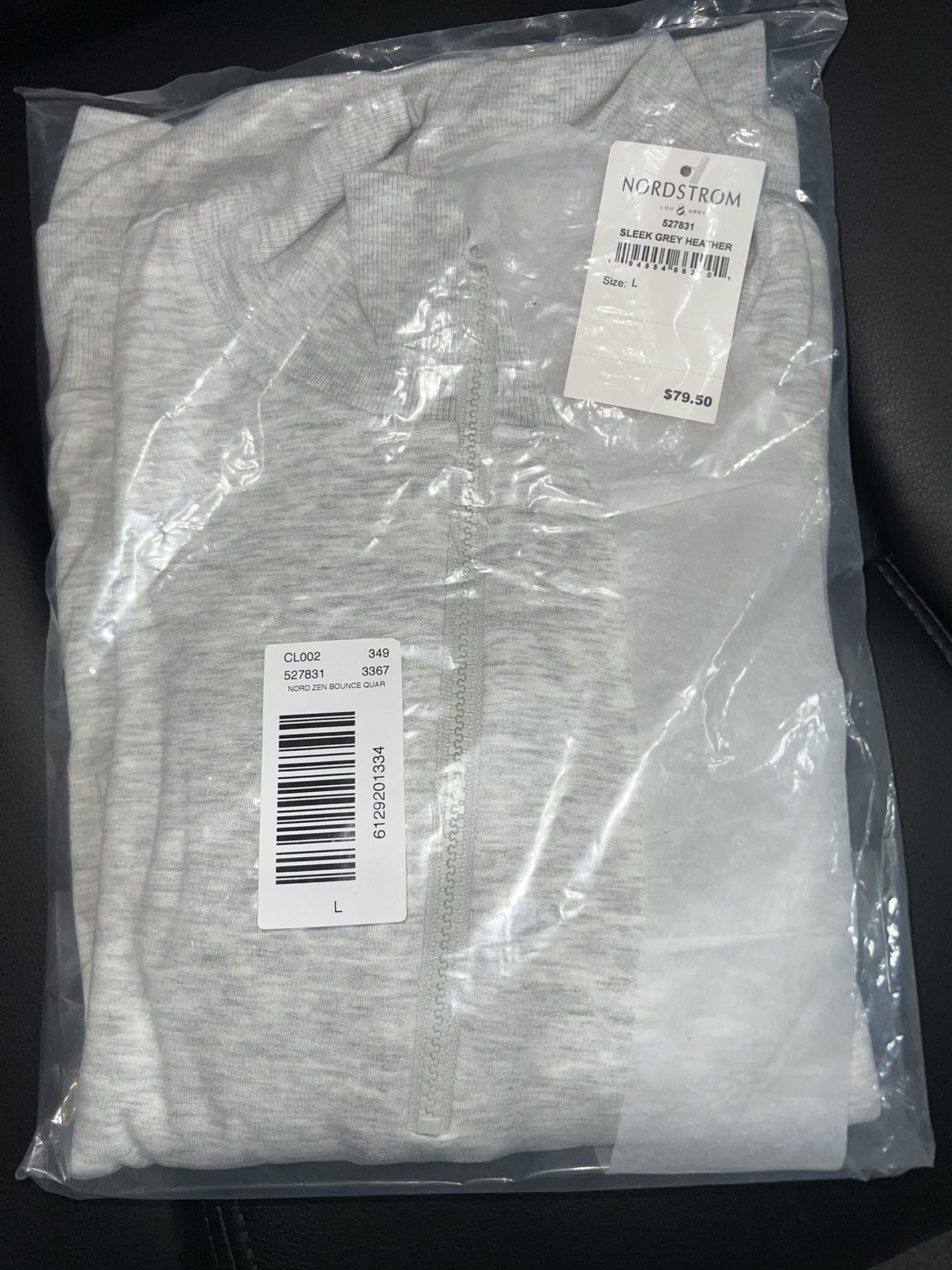 Lou & Grey Signaturesoft Quarter Zip Pullover Size large