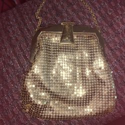 Vintage Whiting & Davis Brass Mesh Purse