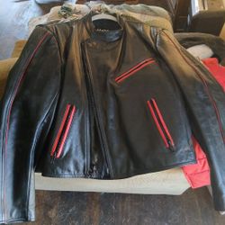 Genuine Leather Motorcycle Jacket