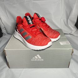 BRAND NEW Adidas Kaptir 2.0 Kids  Red Black Running Shoes GV7853 Size 3