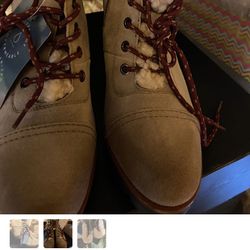 New Leather Boots Size 7 Water Proof