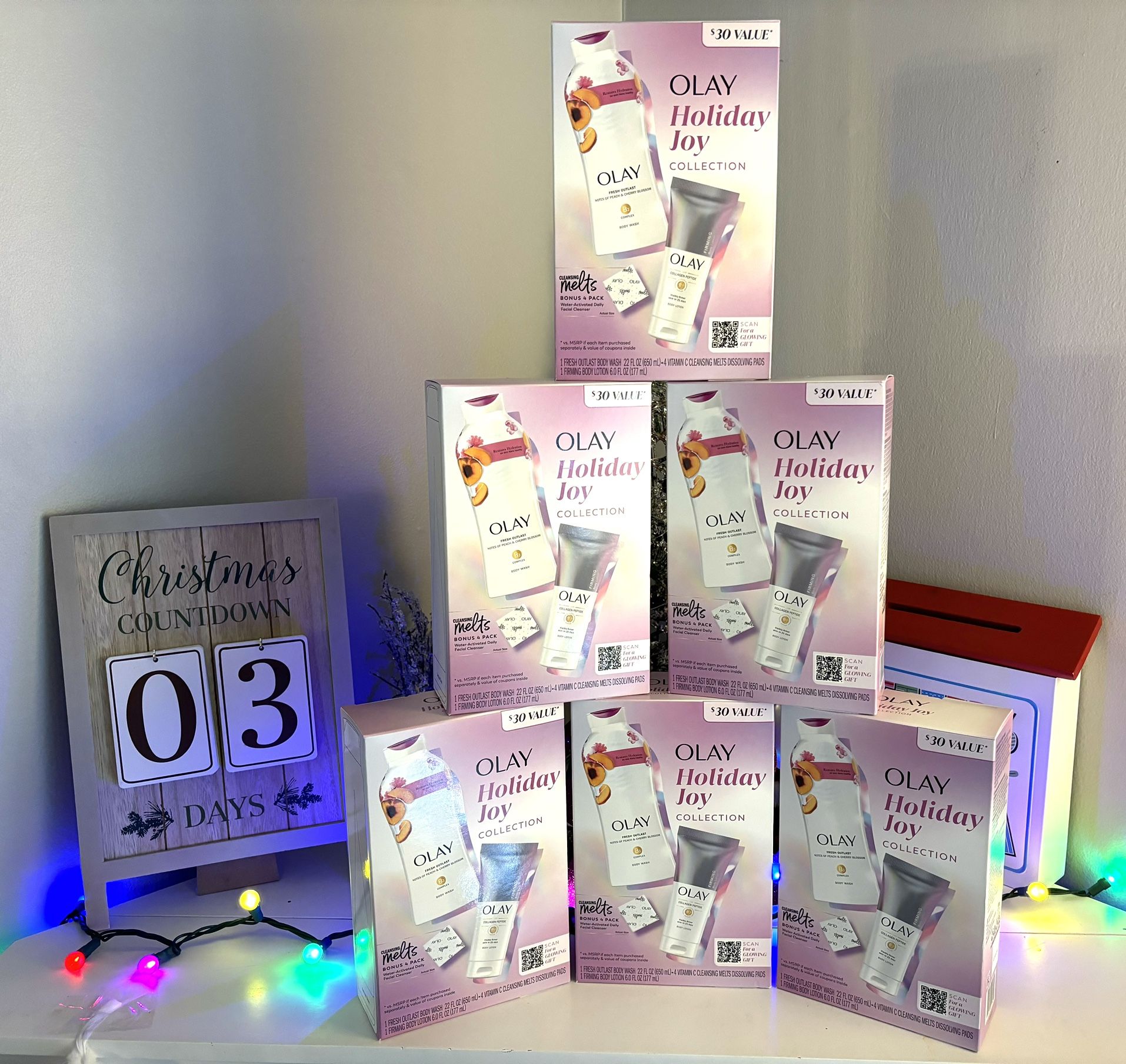 LAST MINUTE GIFTS - Olay Holiday Joy Gift Set | $8 ea.