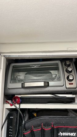 Toaster in oven