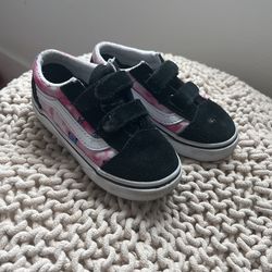 Butterfly Vans Toddler Girl Shoes 