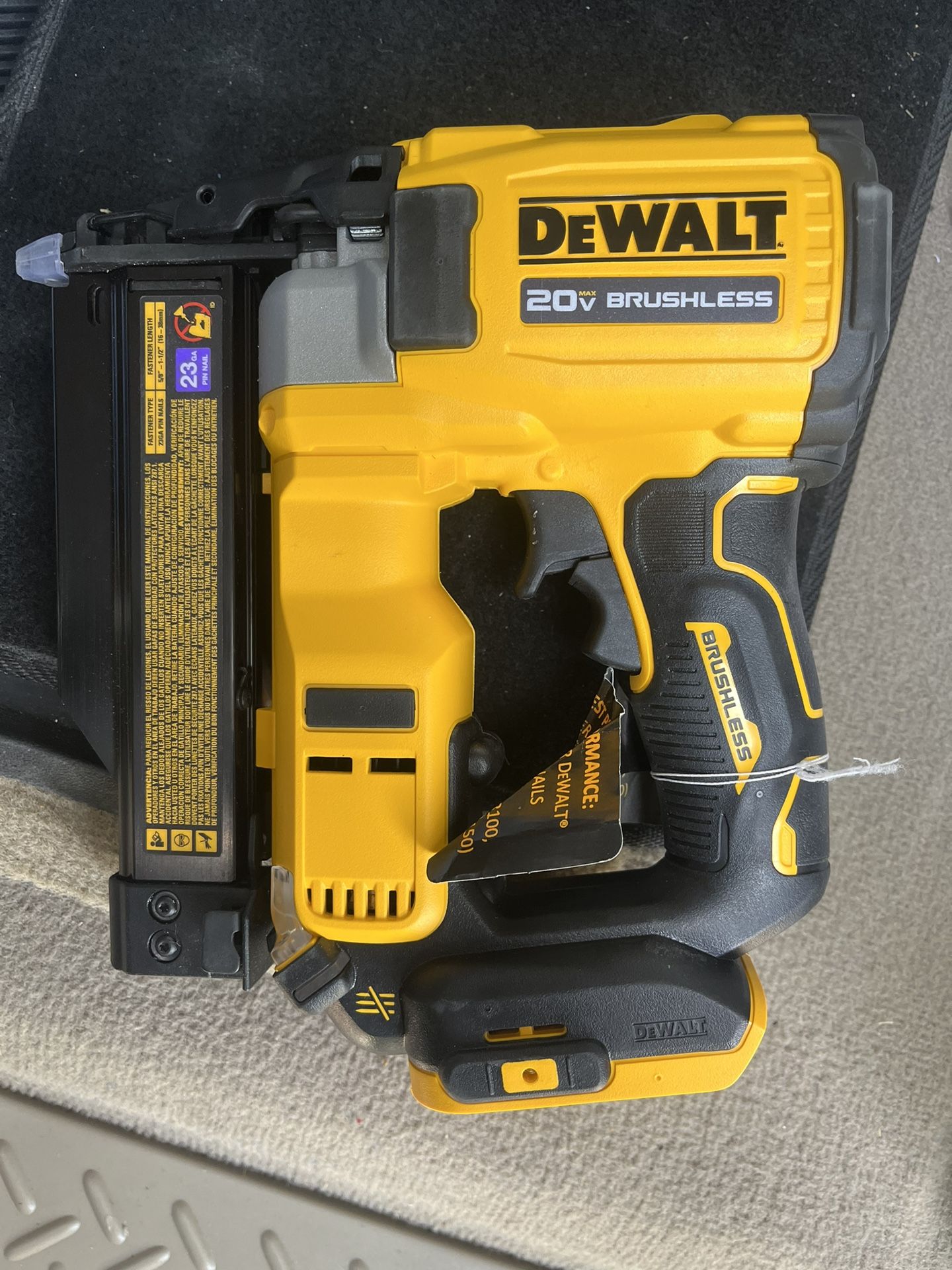 Dewalt ATOMIC 23 Gauge Pin Nailer for Sale in Jupiter, FL OfferUp