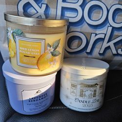 New Bath & Body Work Candles Big Lot