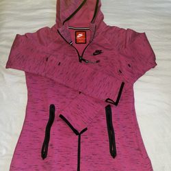 Nike Fuchsia Zip-Up Hoodie