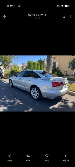 2015 Audi A6 for parts