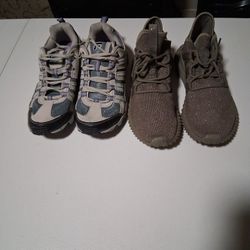 2 Pares De Tennis Size 9.5 Y 7