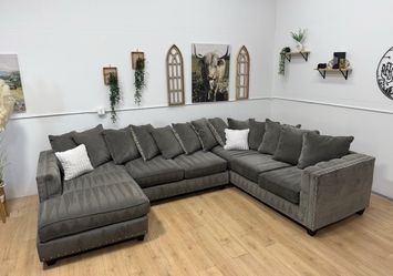 Gray Sectional Couch Pick Up