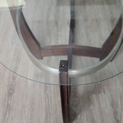 Glass Coffee Table and Side Tables 