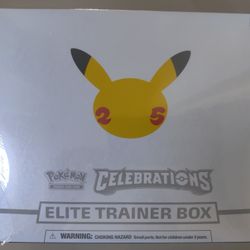 Pokemon Celebrations 25th Anniversary Elite Trainer