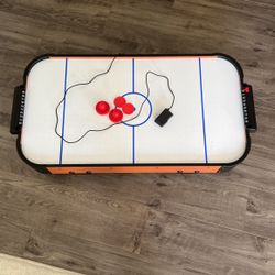 Portable Tabletop Air Hockey Arcade Table