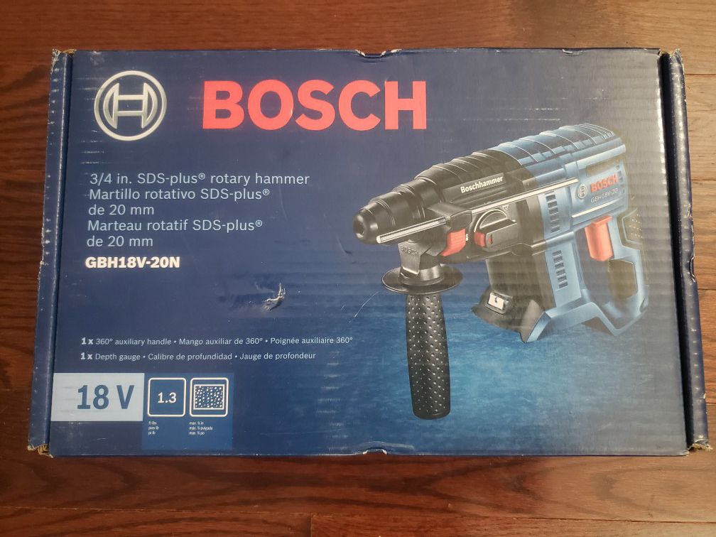 Bosch 18v Rotary hammer drill And Charger/Battery Kit