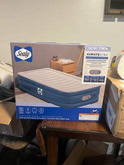 Sealy AlwayzAire 16 inch Twin Airbed with Dual Pump USB