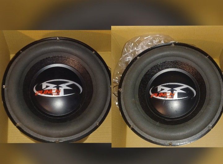 Pair Rockford Fosgate RFP3410 10" Punch HE 4Ohms Old School (Used)