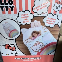 hello kitty kids floor lounger
