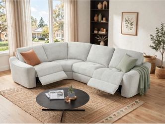 Alexent Devine 4-Piece Power Reclining Sectional Sofa