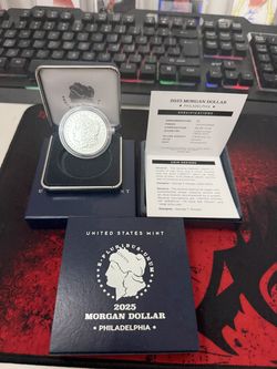 2025 Morgan Dollar Silver Coin
